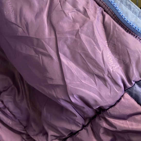 Patagonia Vintage Blue Winter Removable Hooded Jacket - Picture 6 of 11